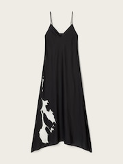 AllSaints Black Leona Dress - Image 6 of 6