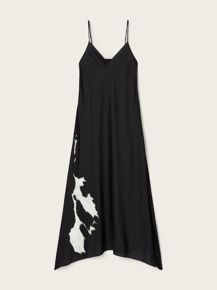 AllSaints Black Leona Dress - Image 6 of 6 AllSaints Black Leona Dress - Image 6 of 6