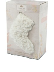Totes Cream Faux Fur Slipper Socks - Image 2 of 5