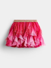 JoJo Maman Bébé Red Reindeer Tulle Skirt & Top Set - Image 5 of 7