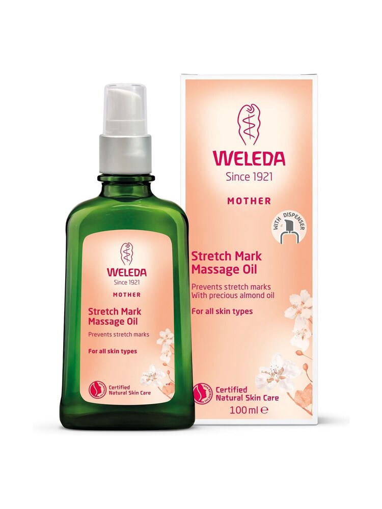 Weleda Stretch Mark Massage Oil 100ml - Image 1 of 4