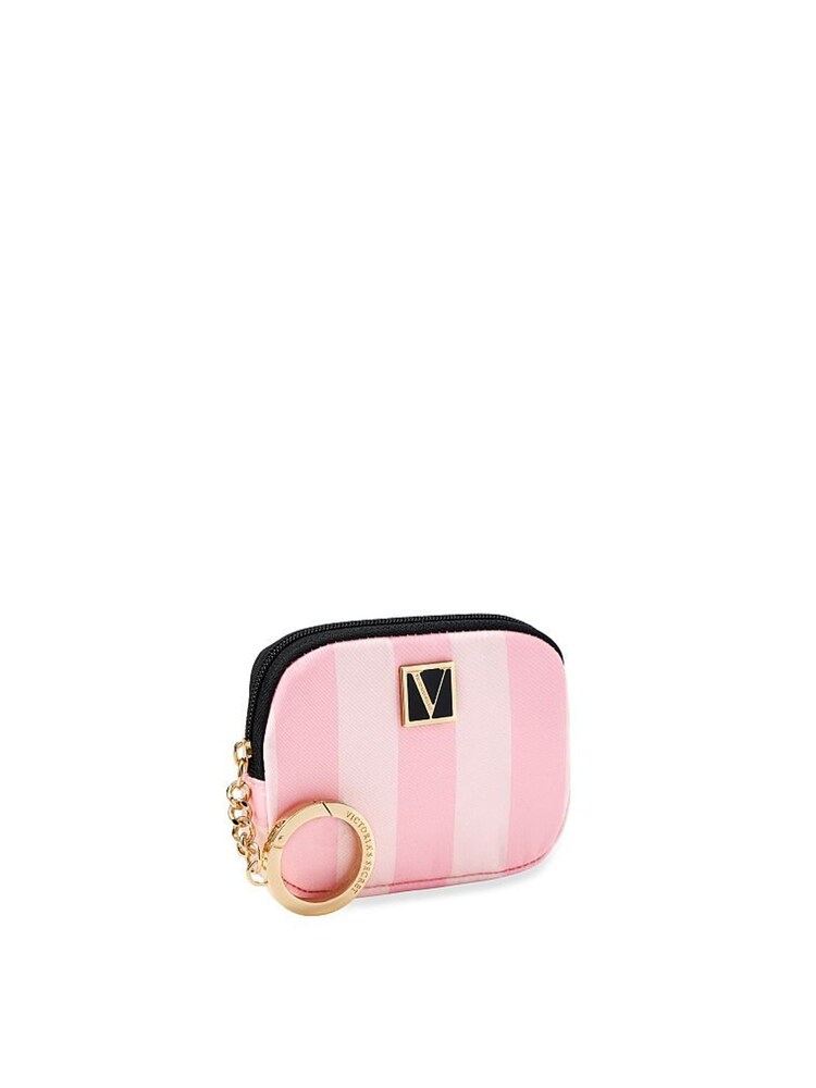 Victoria's Secret Pink Iconic Stripe Coin Purse Pouch - Image 2 of 2