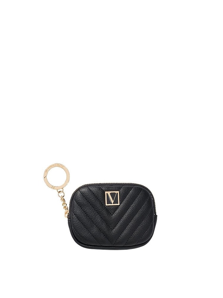 Victoria's Secret Black Lily Coin Purse Pouch - Image 1 of 1 Victoria's Secret Black Lily Coin Purse Pouch - Image 1 of 1