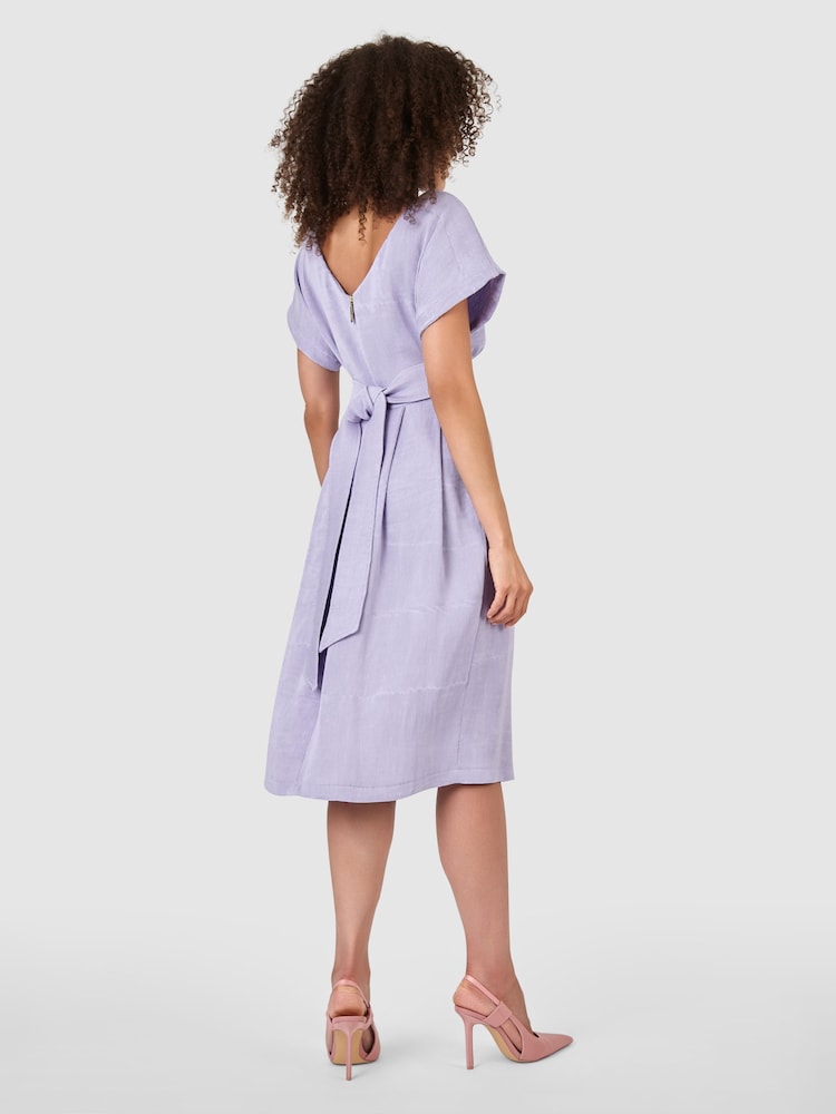 Closet Purple London Kimono Midi Dress - Image 4 of 4