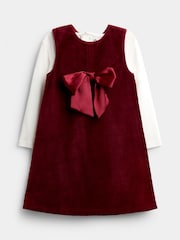 JoJo Maman Bébé Pinny Dress & Top Set - Bild 1 von 6