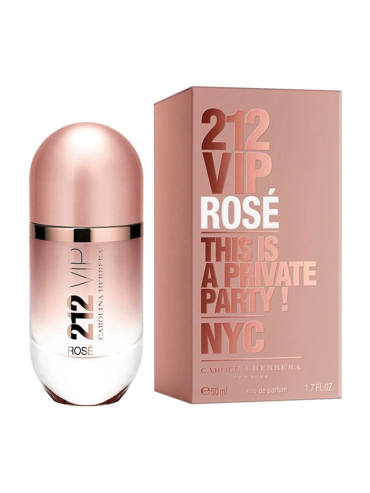 Carolina Herrera 212 VIP Rosé Eau de Parfum 50ml - Image 2 of 3