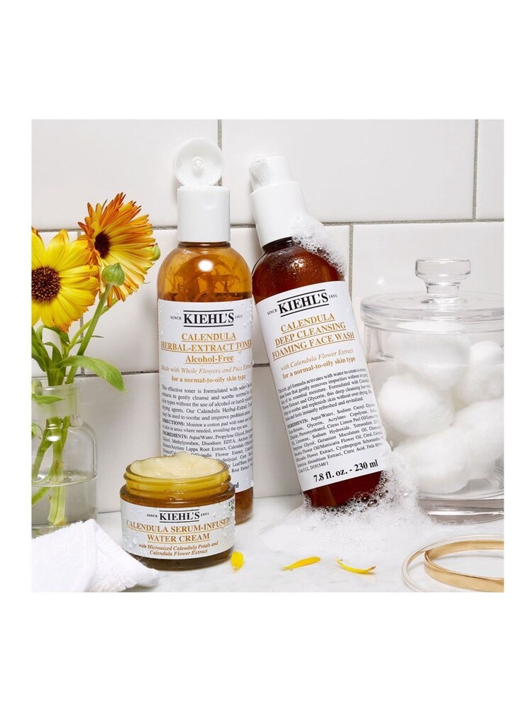 Kiehl's Calendula Deep Cleansing Foaming Face Wash 230ml - Image 4 of 4
