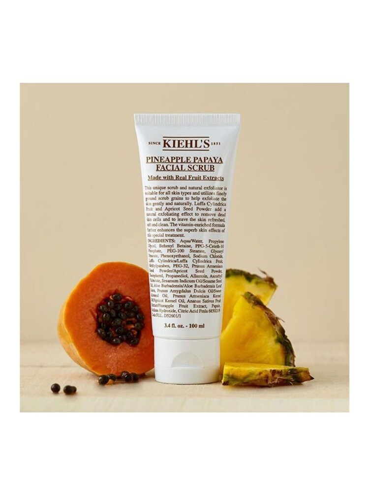 Kiehl's Pineapple Papaya Facial Scrub 100ml - Image 2 of 4