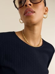 تيشرت Gabriella مضلع من Baukjen - صورة 2 من 4