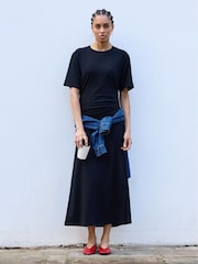Baukjen Black Jinny Ruched Waist Dress - Image 2 of 5