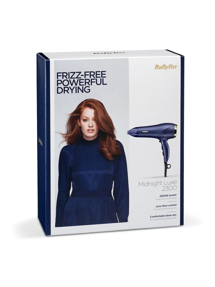 BaByliss Midnight Luxe 2300W Hair Dryer - Image 5 of 5