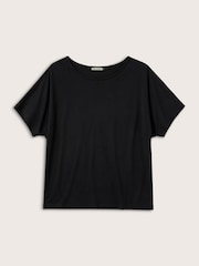 Baukjen Black Carrie Boat Neck Top - Image 4 of 4