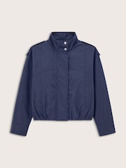 Baukjen Blue Roxi Funnel Neck Bomber Jacket - Image 5 of 5