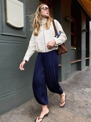 Baukjen Brook Satin Balloon Trousers - תמונה 1 מתוך 5