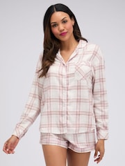 Boux Avenue Ternet Vævet Kort Pyjamassæt - Billede 3 af 6