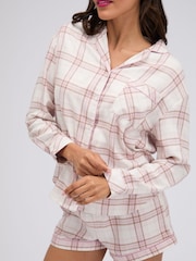 Boux Avenue Ternet Vævet Kort Pyjamassæt - Billede 6 af 6