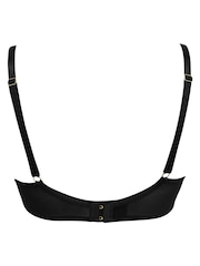 Pour Moi Black For Your Eyes Only Underwired Quarter Cup Bra - Image 5 of 5