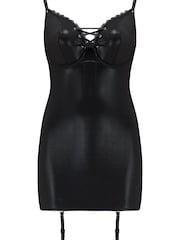 Pour Moi Black Scandalous Underwired Cami Suspender - Image 4 of 5