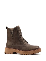 Lunar Colorado Chunky Ankel Boots - Imaginea 6 din 9