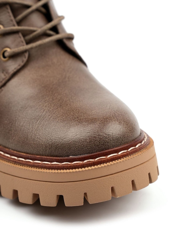 Lunar Colorado Chunky Ankel Boots - Imaginea 9 din 9