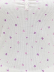 Boux Avenue White Floral Waffle Short Pyjamas Set - Image 5 of 7