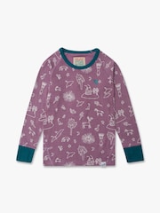 Muddy Puddles Purple Thermal Baselayer Top - Image 3 of 4