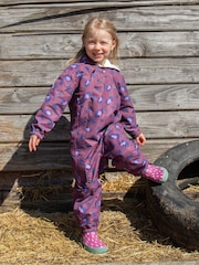 Morado - Mono impermeable 3 en 1 de Muddy Puddles - Imagen 1 de 8