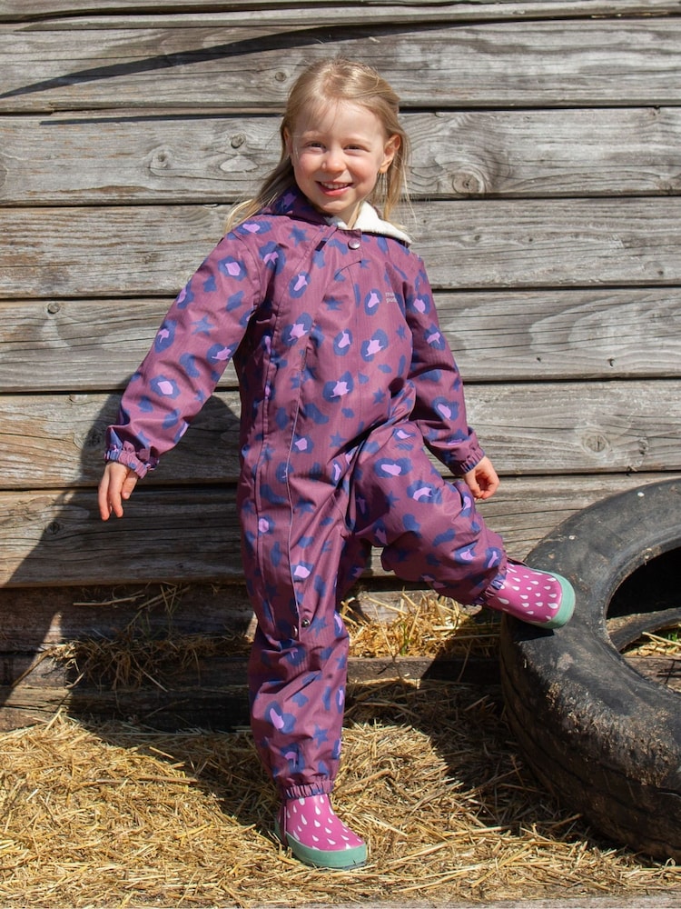 Morado - Mono impermeable 3 en 1 de Muddy Puddles - Imagen 1 de 8 Morado - Mono impermeable 3 en 1 de Muddy Puddles - Imagen 1 de 8