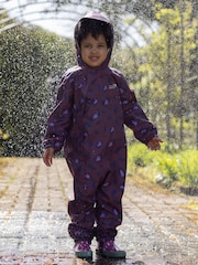 Morado - Mono impermeable 3 en 1 de Muddy Puddles - Imagen 2 de 8