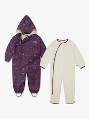 Morado - Mono impermeable 3 en 1 de Muddy Puddles - Imagen 5 de 8
