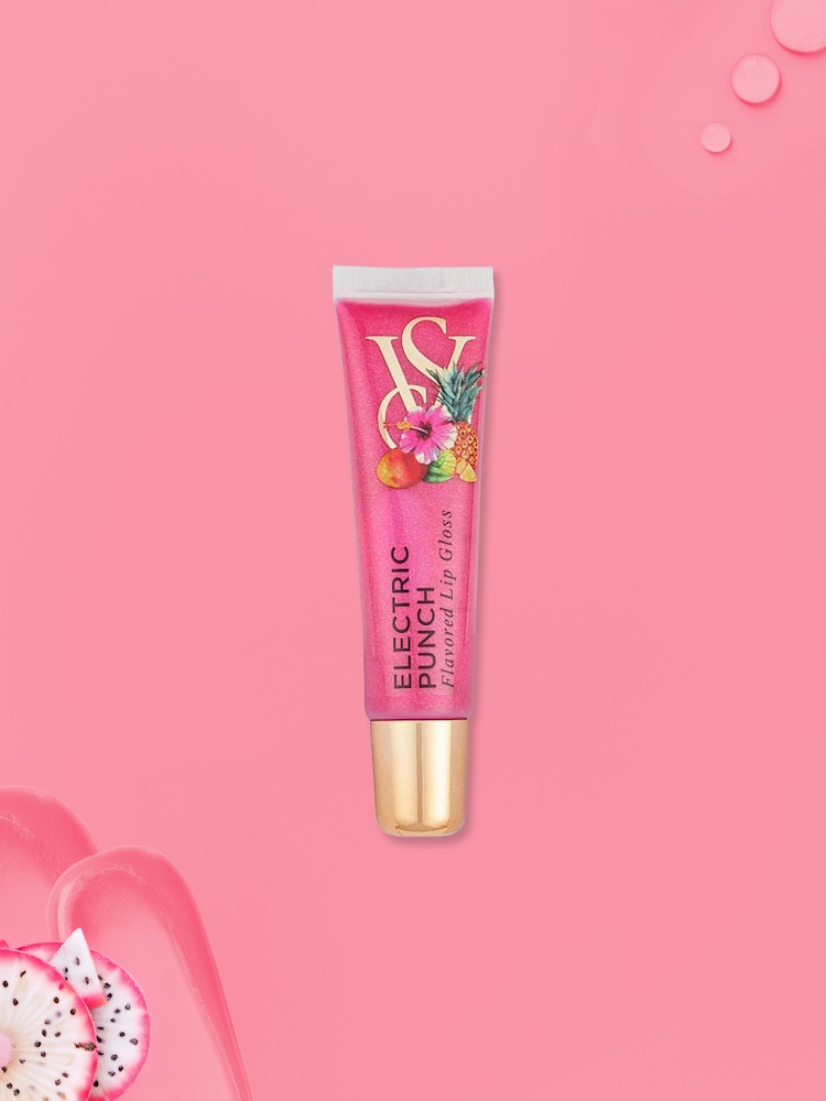 Victoria's Secret Electric Pink Punch Flavoured Lip Gloss - Image 1 of 3 Victoria's Secret Electric Pink Punch Flavoured Lip Gloss - Image 1 of 3