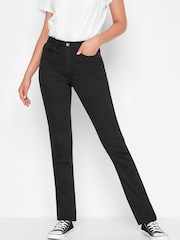 Long Tall Sally Black Mia Slim Leg Jean - Image 1 of 4
