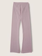 Victoria's Secret PINK Victoria's Secret PINK Cotton High Waist Ankle V Crossover Wide Leg Joggers - Image 4 of 4