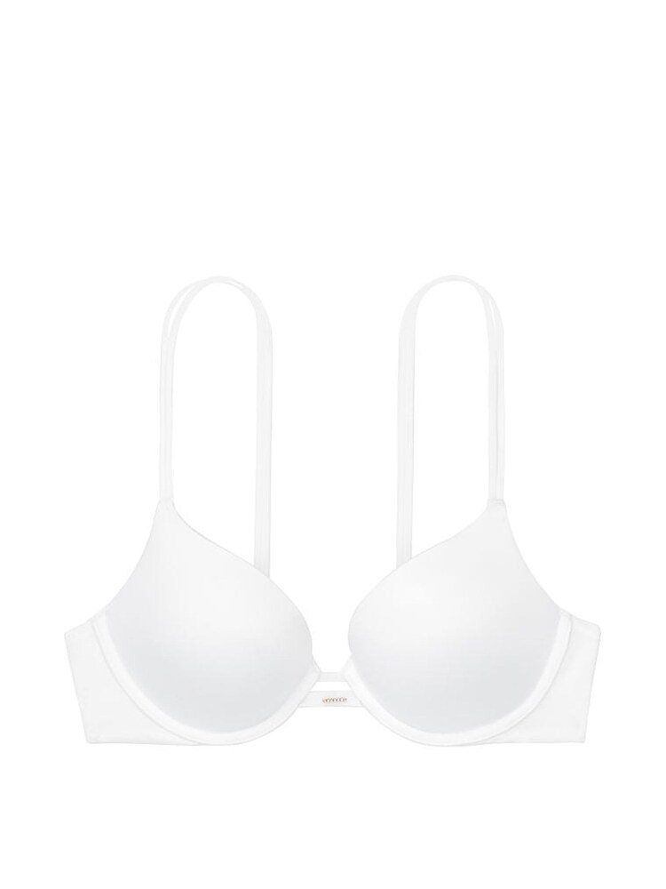 Victoria's Secret White Smooth Plunge Push Up Bra - Image 3 of 3