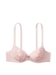 Victoria's Secret Purest Pink LightlyLined Smooth  Lace Demi Bra - Image 3 of 3