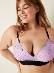 Victoria's Secret PINK Boardwalk Pink Cloudy Constellation Smooth Lightly Lined Non Wired T-Shirt Bra - Image 3 of 5