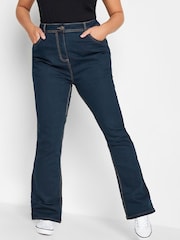 modra - Bootcut kavbojke za močnejše Yours Isla - Slika 1 iz 4