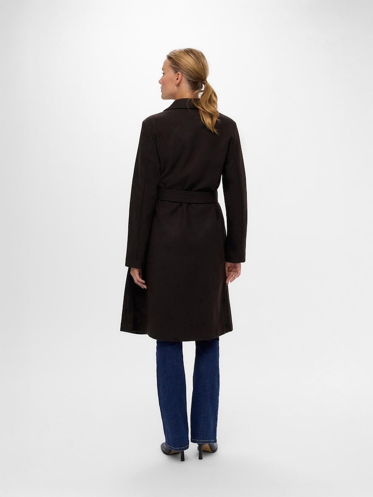 VERO MODA Belted Midi Length Coat - Bild 2 von 5 VERO MODA Belted Midi Length Coat - Bild 2 von 5