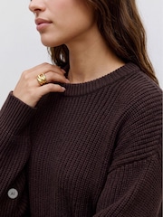 VERO MODA Knitted Round Neck Jumper - Bild 4 von 5