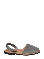 Palmaira Sandals Grey Pale Pink suede with glitter band - Image 1 of 5