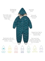 Muddy Puddles Green Waterproof 3-in-1 Puddlesuit - Image 8 of 8