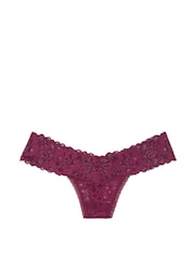 Victoria's Secret Burgundy Purple Knickers - Image 3 of 3