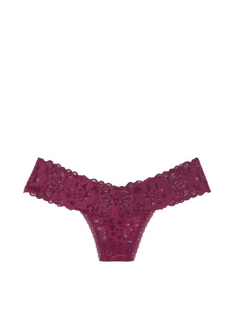 Victoria's Secret Burgundy Purple Knickers - Image 3 of 3