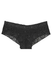 Victoria's Secret Black Cheeky Lace Knickers - Image 2 of 2