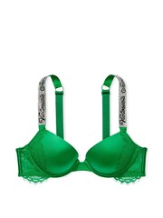 Victoria's Secret Verdant Green Smooth Shine Strap Push Up Bra - Image 4 of 5
