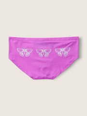 Victoria's Secret PINK House Party with Graphic Purple Seamless Hipster Knickers - Image 2 of 2