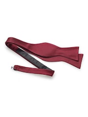 Червоний - Savile Row Company 100% шовк краватка метелик - Image 1 of 2