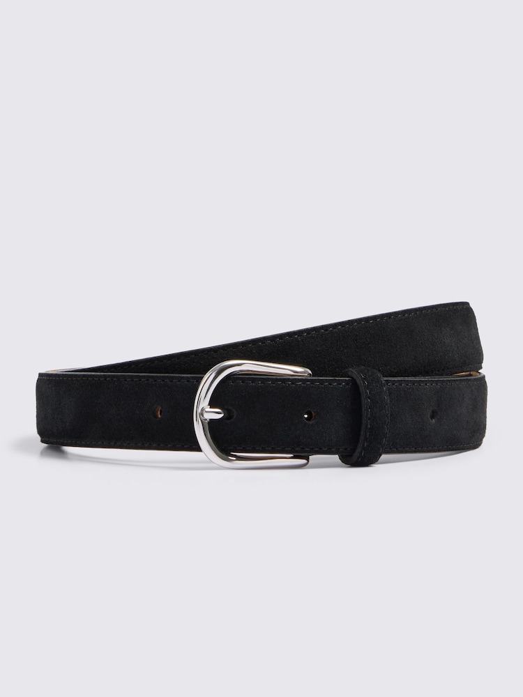MOSS Italian Suede Belt - 2суретінің 1 суреті