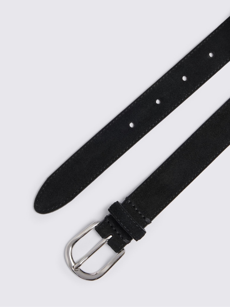 MOSS Italian Suede Belt - 2суретінің 2 суреті