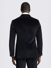 MOSS Slim Fit velveta uzvalka žakete - Attēls 3 no 4